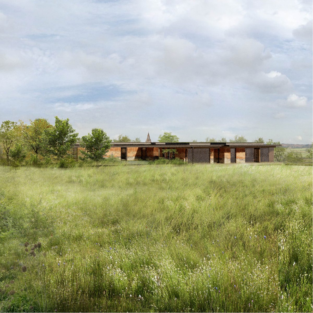 LoynCo's tweet photo. We are absolutely thrilled to have received planning consent for this NPPF Paragraph 84 home in Leicestershire. 

The house is being built on the site of an old equestrian facility through the careful dismantling, cataloguing and reusing of materials from existing barns on site. https://t.co/wPiT0IPJY3