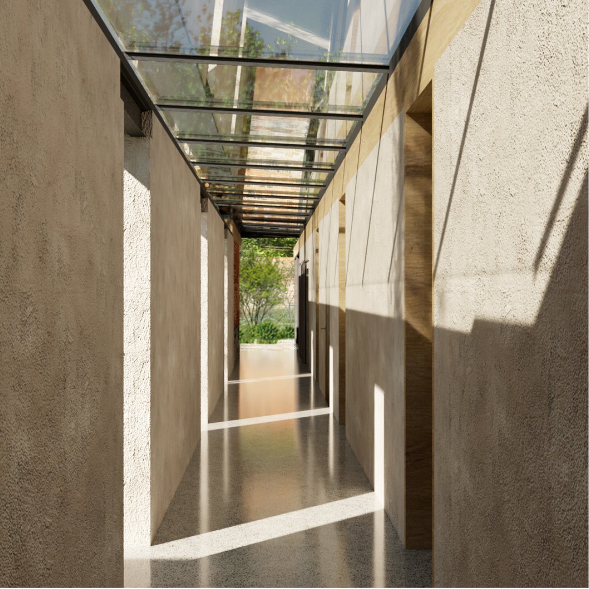 LoynCo's tweet photo. We are absolutely thrilled to have received planning consent for this NPPF Paragraph 84 home in Leicestershire. 

The house is being built on the site of an old equestrian facility through the careful dismantling, cataloguing and reusing of materials from existing barns on site. https://t.co/wPiT0IPJY3