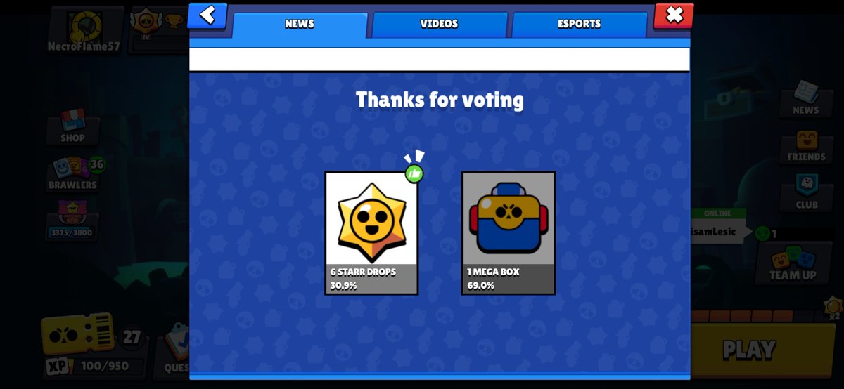 Necromancer4736's tweet photo. #BrawlStars #BoxVsDrops #giveaway https://t.co/axe4HJ6rY5