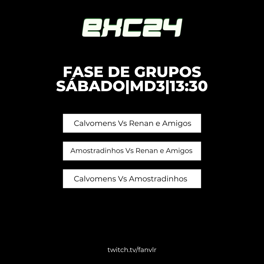 Fanerdyt's tweet photo. Neste Sábado vou transmitir os 3 jogos da Fase de Grupos da Extraclass 2024 de Valorant a partir das 13:30hrs, Com algumas salas de Escolas

Toda a Arrecadação pelo livepix será doado a algumas Ong's relacionada a Educação e Saúde 

Silvers Gonna Silver https://t.co/1DOADsONIG