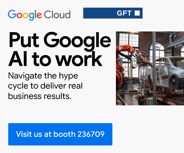 gftnorthamerica's tweet photo. Our #teamgft is excited to attend @IMTSchicago from Sept. 9-14! Visit our booth to see the impressive #AI capabilities powered by @googlecloud's manufacturing solutions with a live demo of our automation robot.
Learn more here: https://t.co/qLyMHnNUZn
#IMTS2024 #Manufacturing https://t.co/UEteFVGzkZ