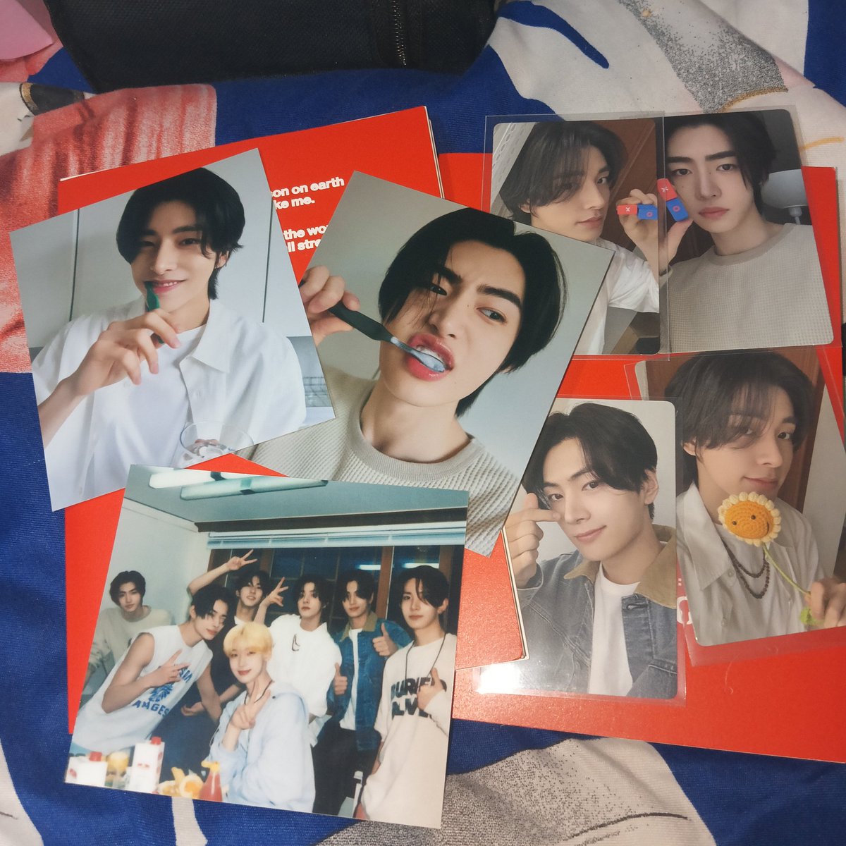 hoonadeulset's tweet photo. ⋆˚࿔💌 #megumiproofs ˚⋆
       ╰┈➤ @sweetumito
  
☆| Albums arrived safely po, super happy with my pulls, inuwian me ng bias line (02z). Thank you so much ate umi 💖 https://t.co/BpxVBFeD7o
