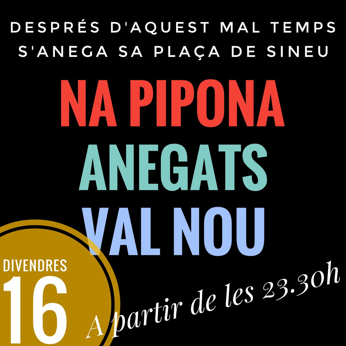 turPHONOS's tweet image. Si encara no mos heu vist en directe amb Na Pipona, demà a les 23.30 serem a Sineu!!

@ajManacor @ajsineu @diariomallorca @arabalears @UHmallorca @ajuntamentpalma @ManacorNoticias @DigitalManacor @GrupTRUI @IB3musica