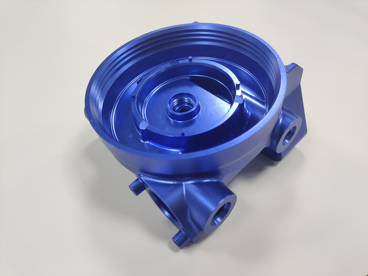 hsun_prototype's tweet image. The structure of each surface is different, and machining on five axis can shorten the processing time.

#cncmachining #cncmilling #rapidprototyping #aerospace #precision #manufacturer