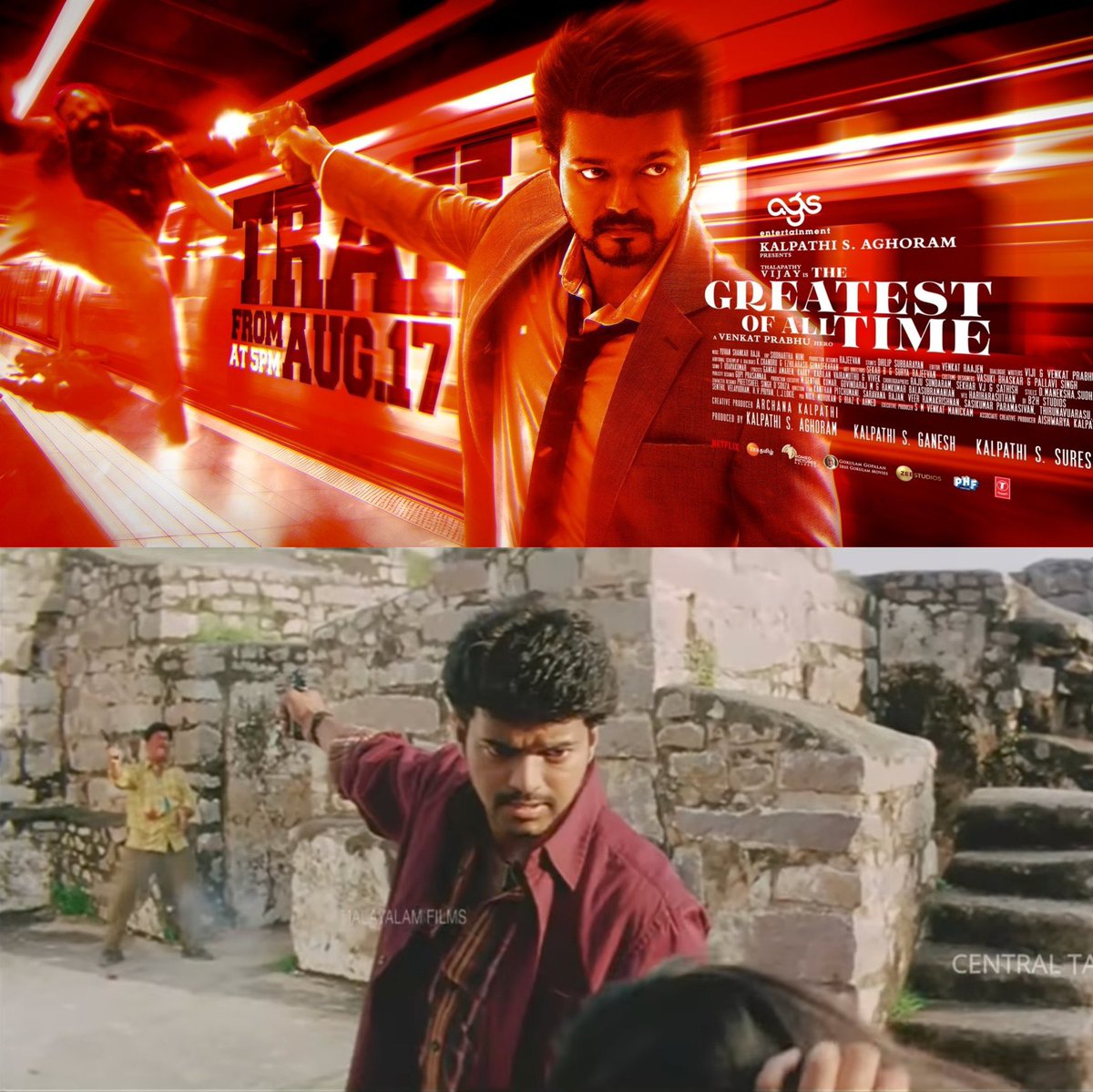 funny_lamo's tweet photo. #pokkiri refrence 🔥 @vp_offl is really cooking something 🔥💪🏻
Anna vaarar valii viduu 🔥 #TheGreatestAllTime #TheGOATTrailer #TheGOATinIMAX https://t.co/Xnl0hFmWBv