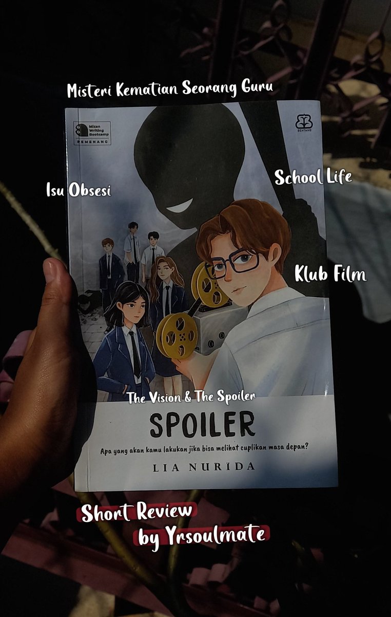 yrsoulmate's tweet photo. Salah satu buku rekomendasiku di promo #JajanMerdeka
Spoiler karya Lia Nurida mengangkat isu-isu di sekolah yang sering dianggap sepele, padahal cukup sering terjadi.
Spoiler juga dilengkapi dengan romansa tipis ala anak sekolahan & isu keluarga.
Tertarik buat baca? Cek ALT~ https://t.co/ajbu5EUFQM