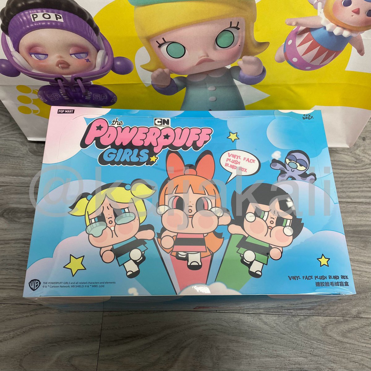 kaijakaii's tweet photo. ยกbox ppg ❌3,280❌
📌นัดรับได้นะคะ สยาม,ตามแนวmrt สนใจ dmได้เลยค่า
#ตลาดนัดcrybaby #ตลาดนัดpopmart #POPMARTTH #crybabyxpowerpuffgirls #ตลาดนัดarttoy #กล่องสุ่มpopmart #ตลาดนัดarttoy #POPMART #LabubuMacaron https://t.co/dzC4BOF5aR