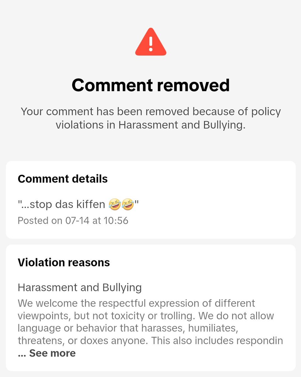 The harrasser striktes again in #TikTok 
#Broccoli