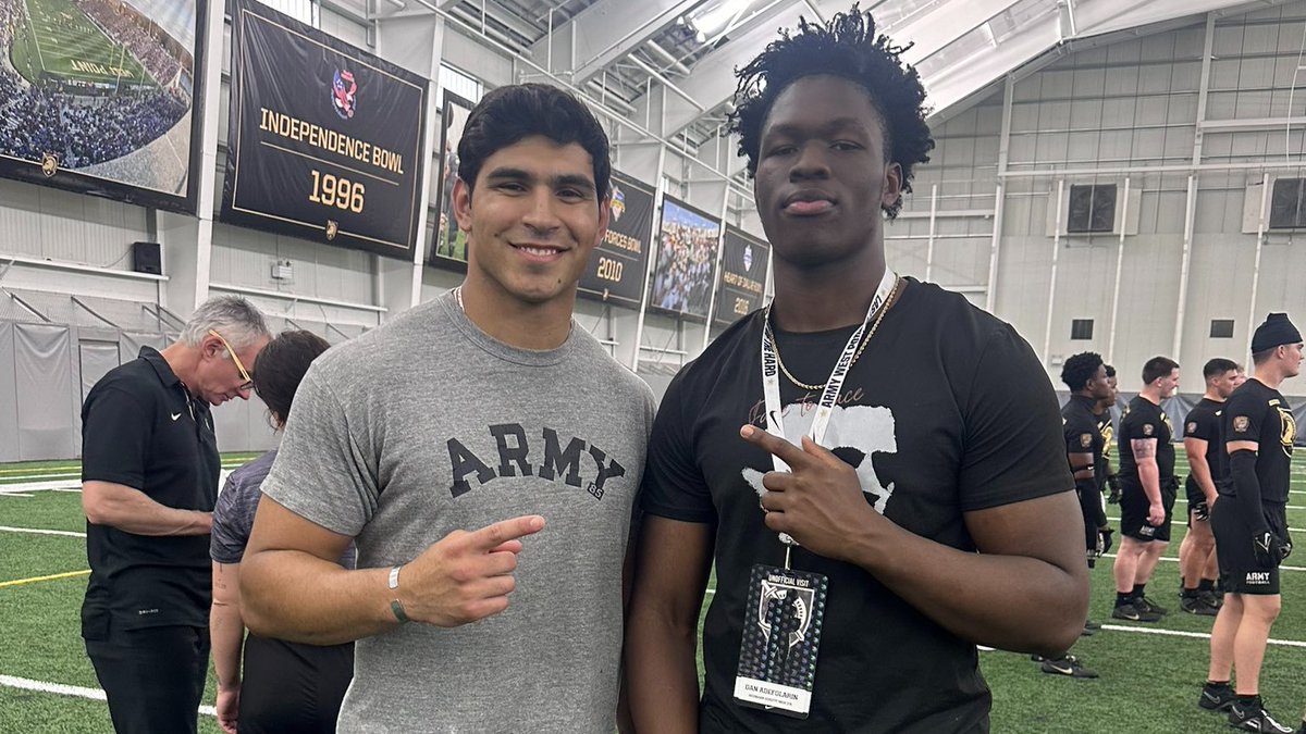 The Black Knights already have five 2025 Rivals 3-Star commits and the recruiting is still ongoing

"Come Inside @GoBlackKnights For The Latest Dose Of #ArmyFootball Analysis, Recruiting News, Highlights &amp; Updates”      

Click Here ➡️ bit.ly/3X4tEIh