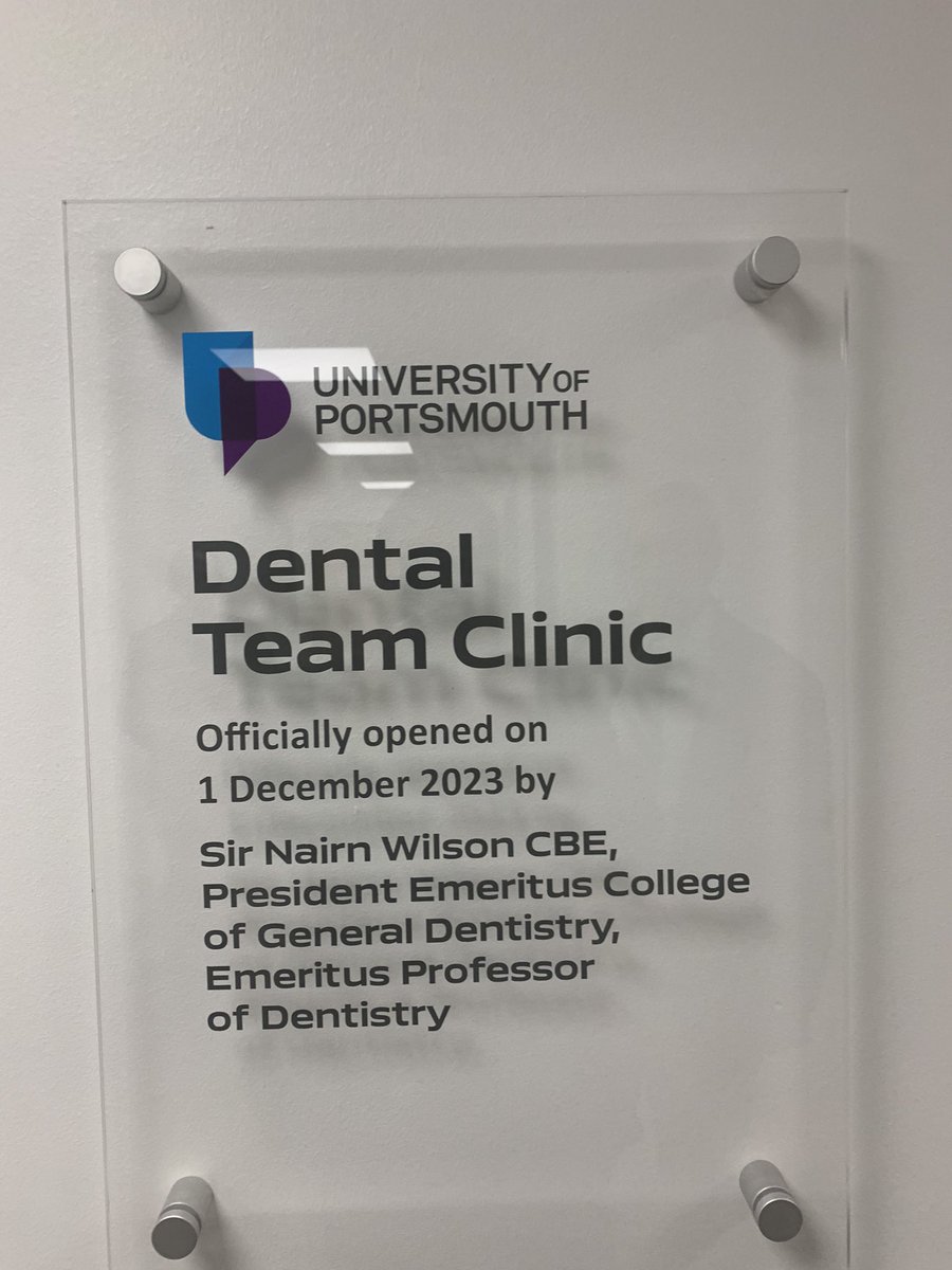 Thanks to leaders of <a href="/UoPDentistry/">UoP Dental Academy</a> healthcare team especially to Chris Louca and John Darby for invitation to look around the impressive dental academy and great to discuss potential future plans