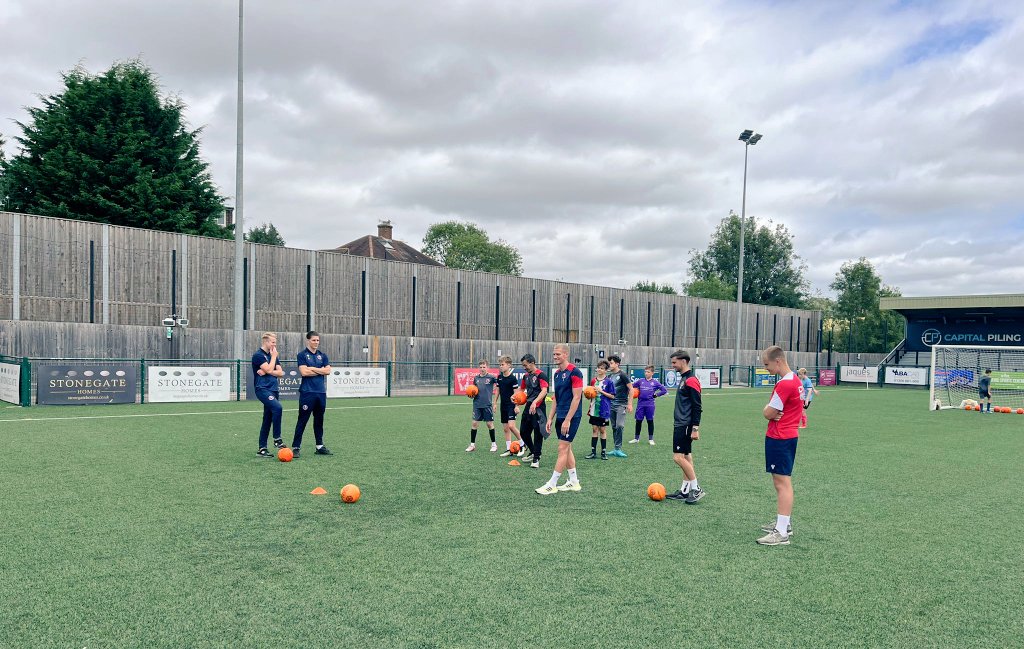 Dorking Wanderers Academy tweet media