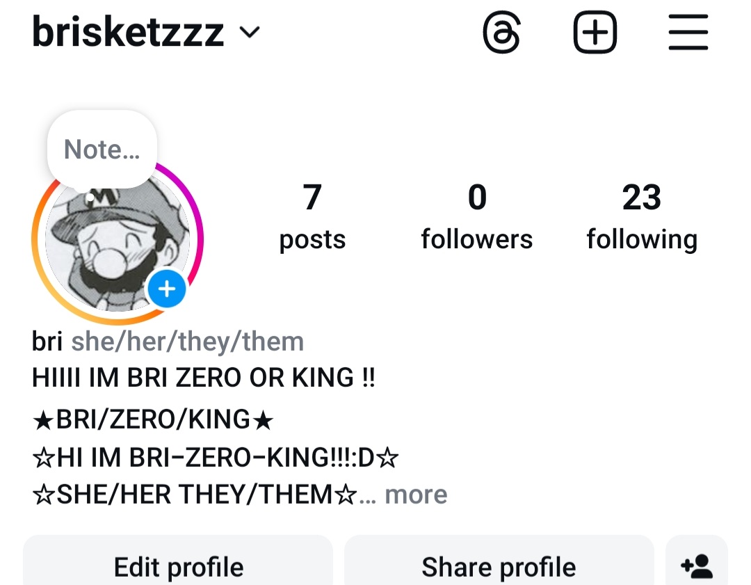 brizero3's tweet image. Ok so finally made a insta for myself, feel free to follow i apprechiate it!! Ill only be posting my ocs art and other stuff there so yeah