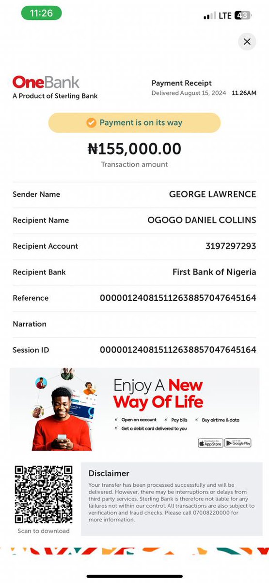 RichyDaniel6's tweet photo. @FirstBankngr I’ve not revived this money for hours to this account 
3197297293
First bank 
Daniel https://t.co/EZkDlBJG77