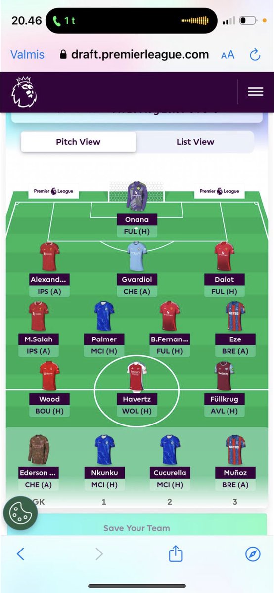 PorelaMatias's tweet photo. @FPLGOAT7 What you think? https://t.co/0amDGXK437