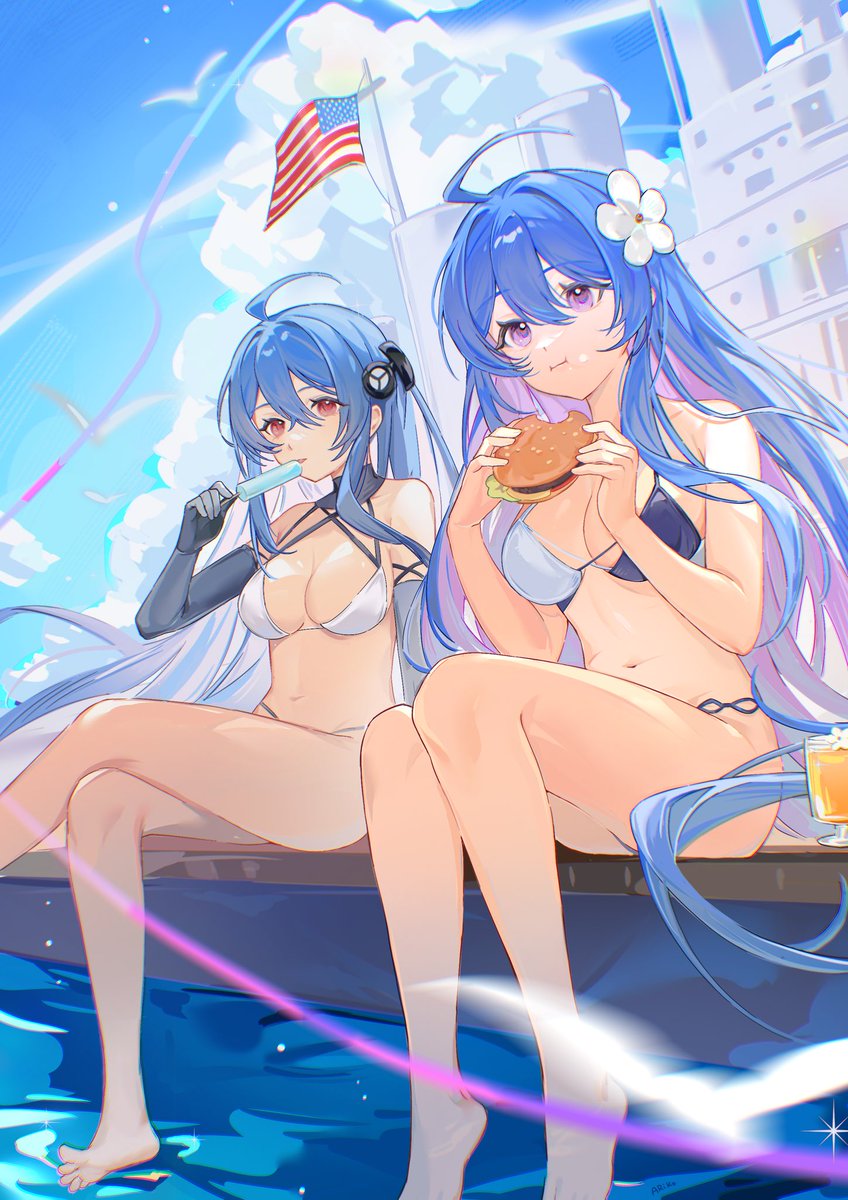 AAAAAAriko's tweet photo. 🩵Helena💙Triplets 🩵

Commissioned by @Wororg and Anon <3

#AzurLane 
#アズールレーン https://t.co/Kwj9tWXfdg
