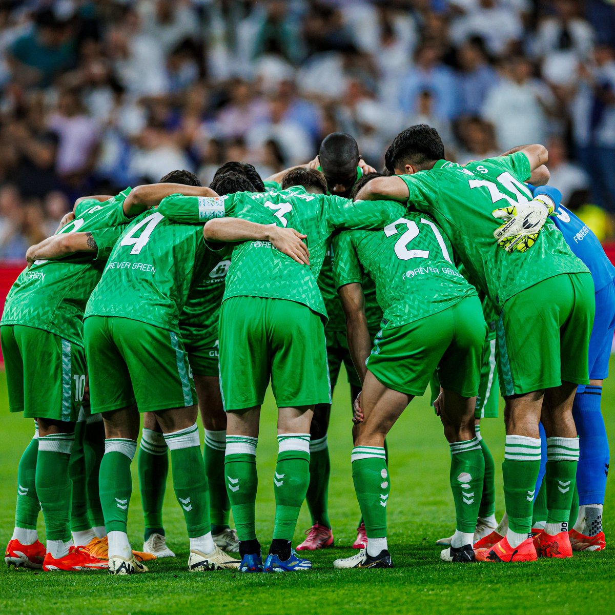 82 días después podemos decir que HOY ES DÍA DE BETIS.

Esto empieza ya.

Como balas de cañón 💚