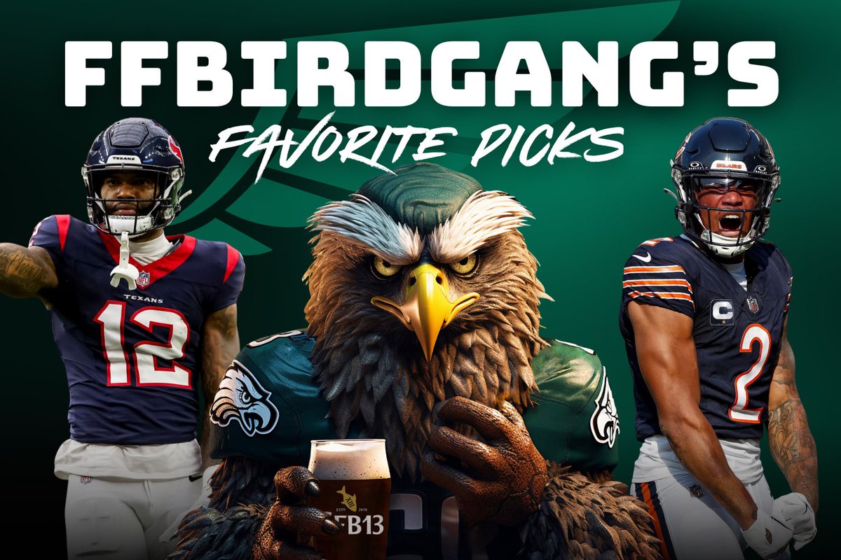 FFBirdGang's tweet image. My absolute FAVORITE picks in each of the first ten rounds of #Redraft leagues based on @SleeperHQ PPR ADP:

⬇️⬇️🧵