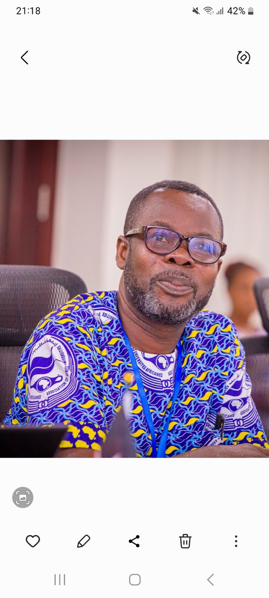 Appreciating the Board, Management, Staff and Various Stakeholders of the #AAU for contributing to the successful launch of the AAU Strategic Plan 2024 - 2030