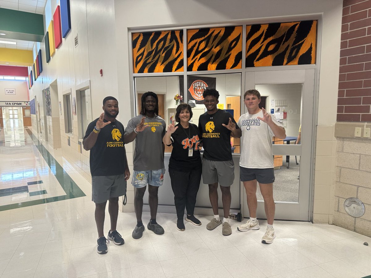 Thank you to these young men for showing up for the community! #CMG