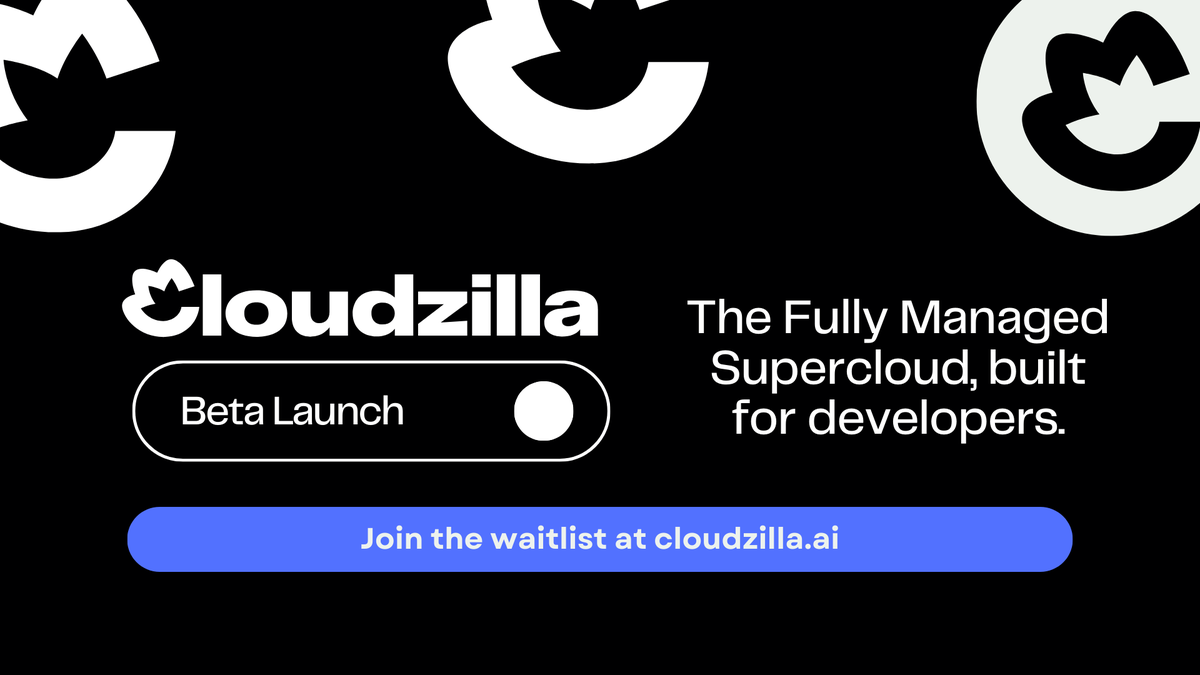 Cloudzilla_ai's tweet photo. 🔓 Locked in by your current cloud provider? Cloudzilla's Supercloud is your skeleton key. Break free, scale high, and redefine your limits. Escape artists wanted for our beta! #CloudFreedom #NoLimits https://t.co/3GvL712l7W https://t.co/BSGVwbPgUw