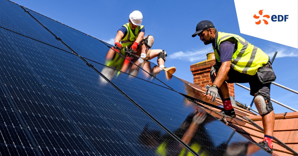 edfenergy's tweet photo. Want to generate your own energy, cut your bills and reduce your carbon footprint?

We’re giving three lucky households the chance to win a solar package worth £9,000! ☀️

Enter the EDF Change is in our Power prize draw here: https://t.co/u5eaPPOwIm

#ChangeIsInOurPower https://t.co/q73wROqfth