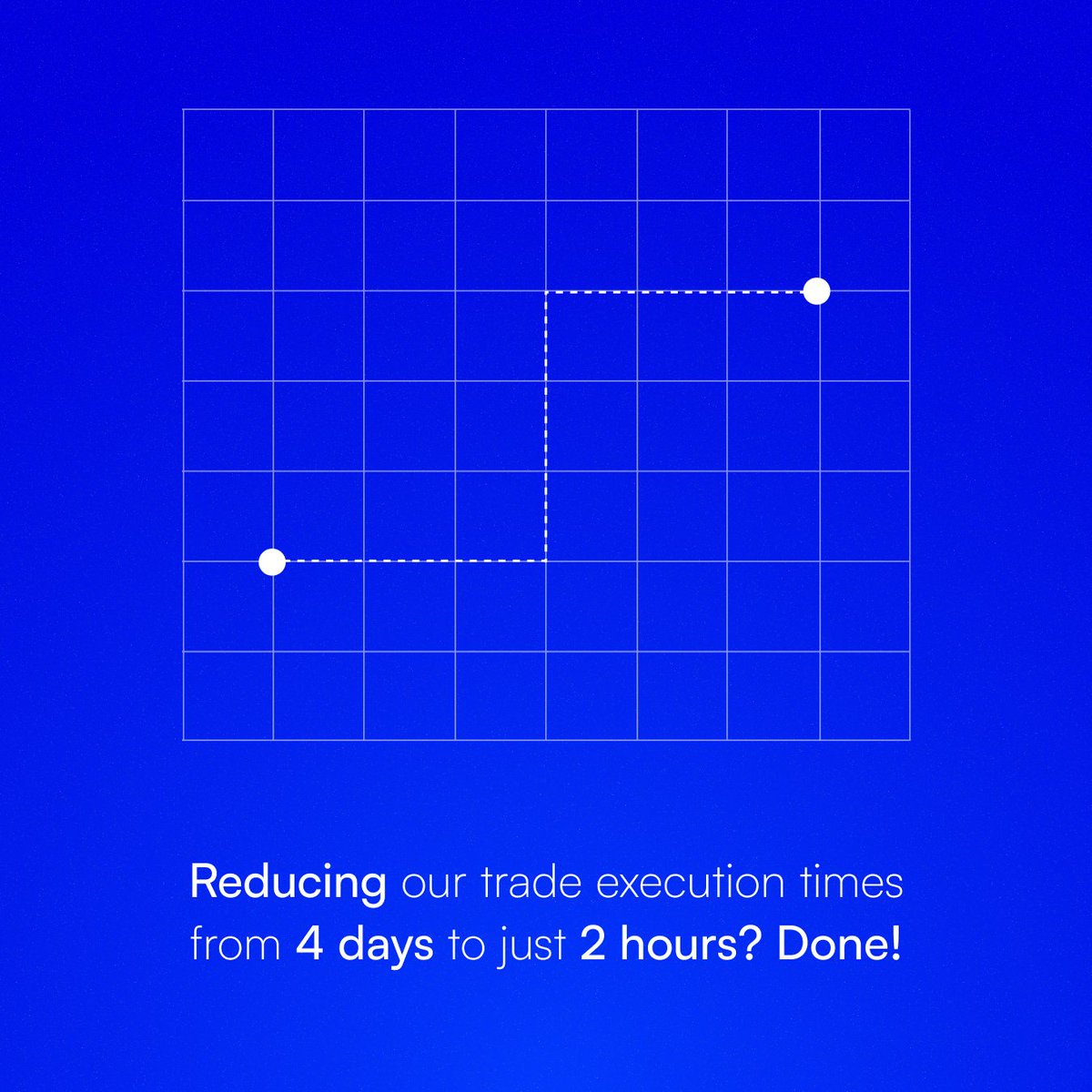 From your wallet to your bank account in 2 hours. Yes, we’ve reduced trade execution times from 4 days to just 2 hours.

Efficiency, transparency, and trust are at the core of our service.

Here’s to faster, smoother transactions. 🔹