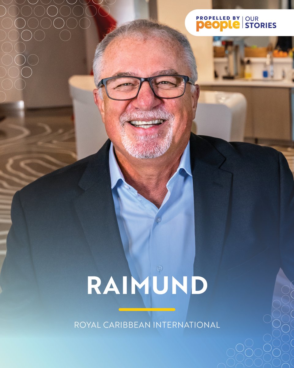 Get to know Raimund, the outstanding Hotel Operations VP on Royal Caribbean International! Delve into his fascinating journey at PropelledbyPeople.com. #IAMRCG #PROPELLEDBYPEOPLE
