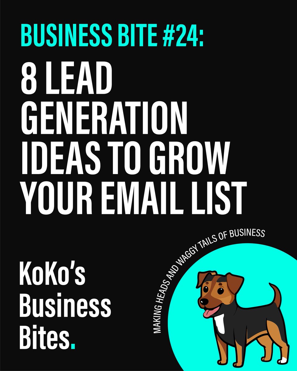 DesignmcLtd's tweet image. 🚨 This month&apos;s KoKo Business Bites guide is now available 🚨

B2B businesses, eCommerce businesses and SaaS businesses... step right this way 👋

👉 Sign up FOR FREE and get instant access to this guide: mailchi.mp/designmc/kokos…

#LeadGeneration #MarketingStrategies #Designmc