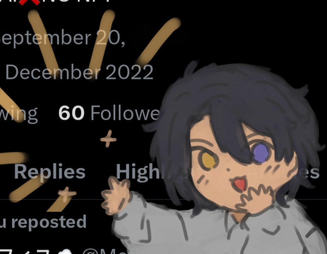 Mefiyu_png's tweet photo. 6 is my favorite number, TYSM!!! 🎉🎉🎉 
#artmoots #oc https://t.co/LBXRYg4MNU