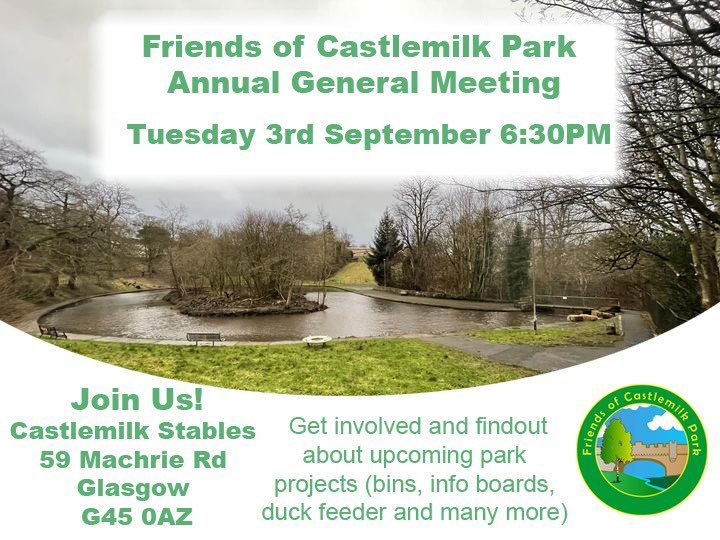Friends of Castlemilk Park tweet media