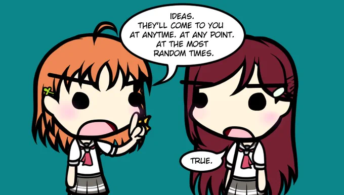 Chika has no ideas. 💡 