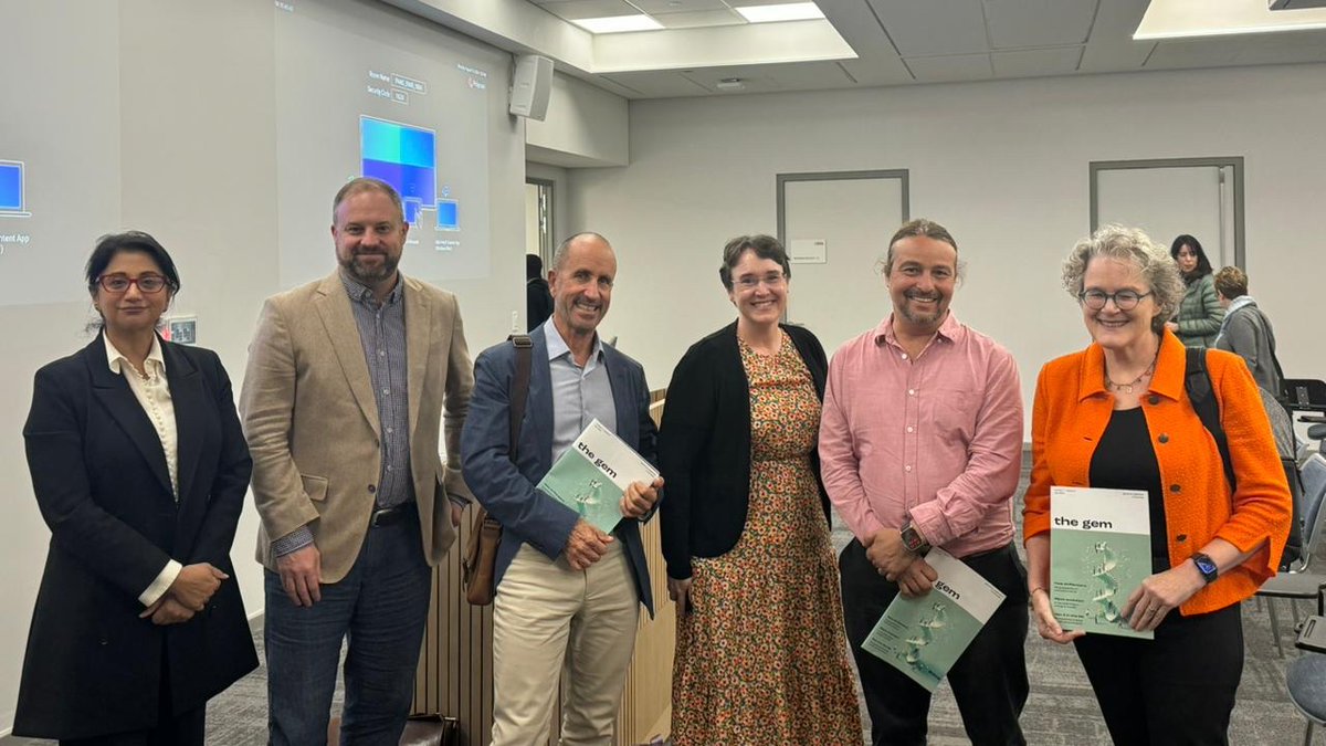 As we expand our institute to include top global scientists on epidemics &amp; microbiome! We decided to launch a magazine titled: genomics, epidemics &amp; microbes (the gem) - Here, the Director of NIH/NIAID, USA with the gem! <a href="/DrJeanneM/">Jeanne Marrazzo</a> - Openly available at ceri.org.za/the-gem-newsle…