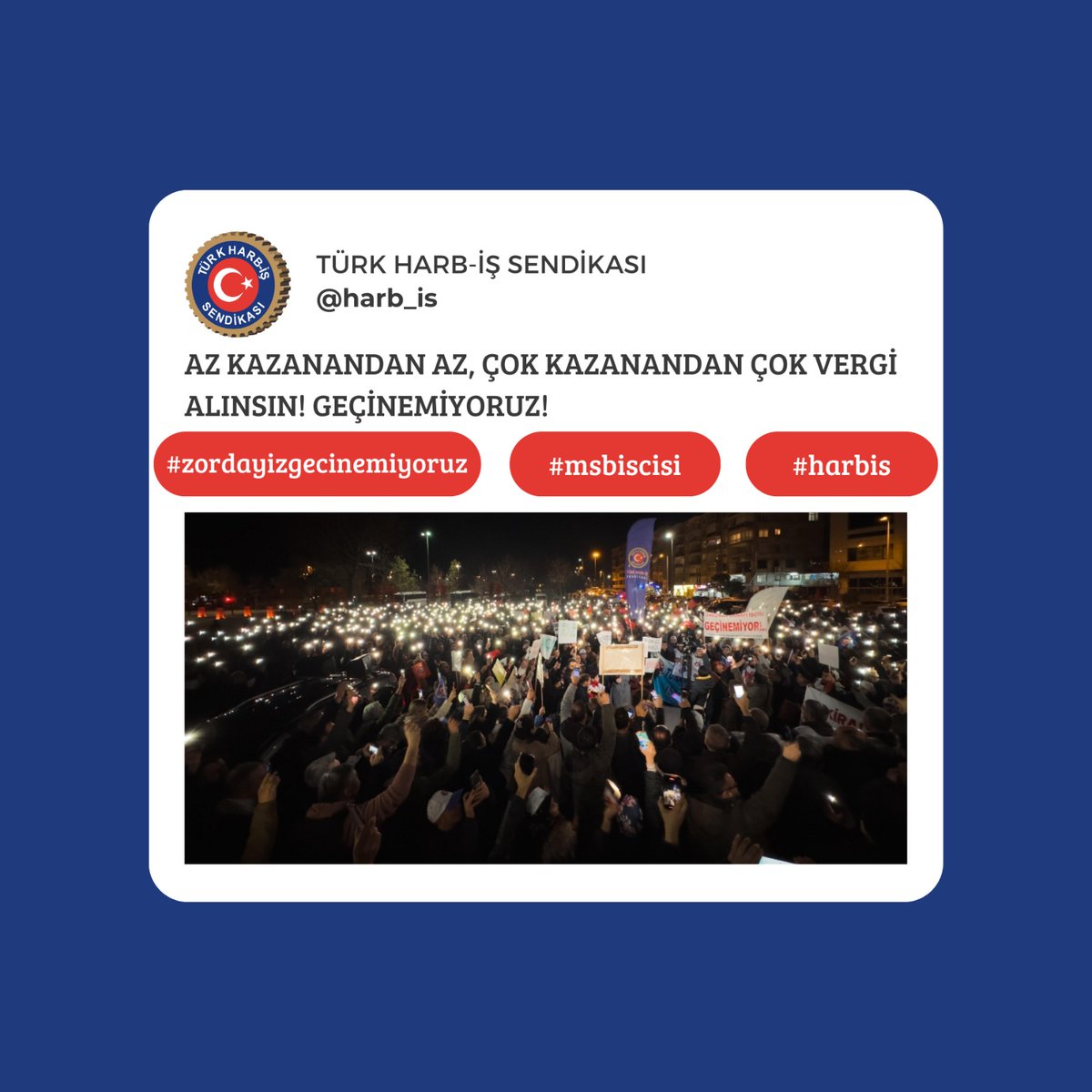 harb_is's tweet photo. Az kazanandan az, çok kazanandan çok vergi alınsın! Geçinemiyoruz!

#zordayizgecinemiyoruz
@turkiskonf https://t.co/KfyERPTR4X