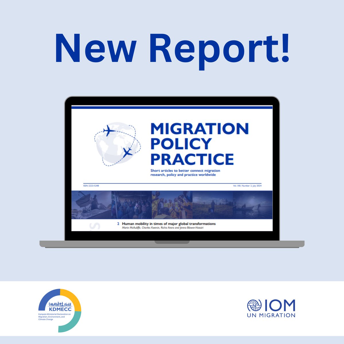 IOM_EHSA's tweet photo. Our latest study delves into the impact of #ClimateChange on human mobility in the East and Horn of Africa. 

It examines the need for sustainable solutions and highlights the Kampala Declaration's role in shaping policies. 

Read more: https://t.co/LyaV8hoZPr

#Migration #KDMECC https://t.co/5ne7CddUFS