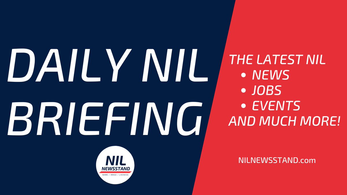 NILNewsstand's tweet photo. Today's Top #NIL News:

+Has NIL devalued Ivy League degrees?
+ADU talks NIL &amp; Brand Strategy w/The Brandr Group
+Sun Belt AD calls for collective contributions
+Big Ten DB signs NIL deal with law firm
+What will college sports look like in 5 Years?

🔗⬇️
https://t.co/HxDTCQFH2t https://t.co/umReWeHl9T