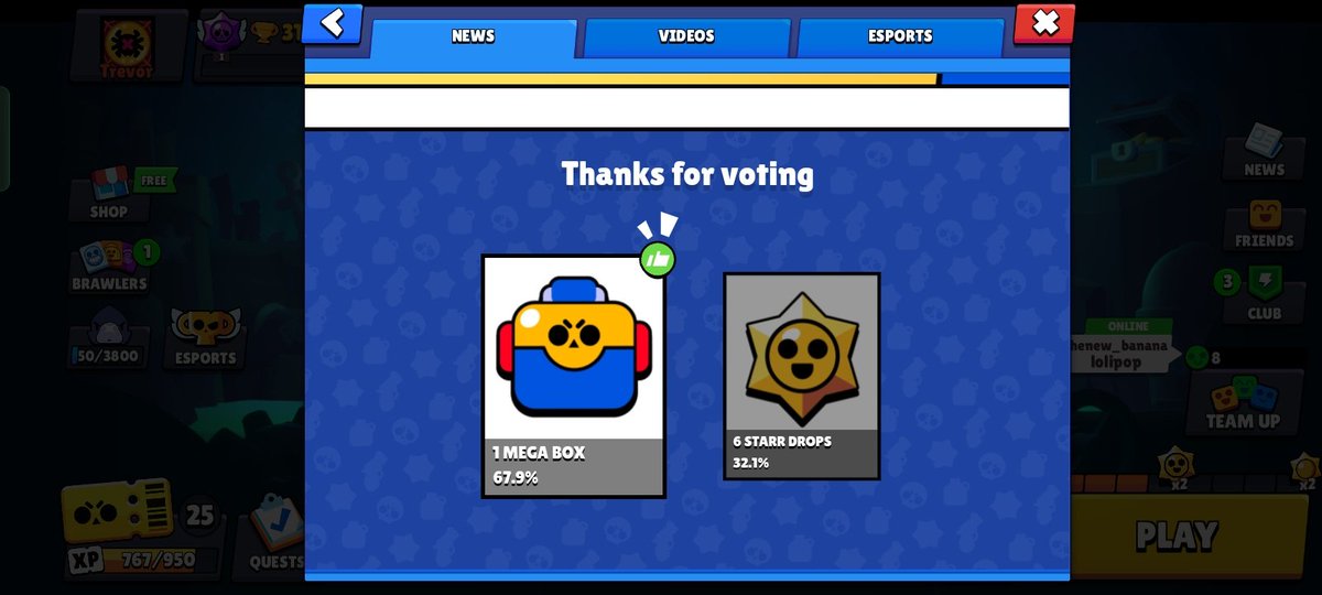 Sorry but I prefer all types of progression and letting me know my fate from before rather than 300 PowerPoints from a mythic drop. #brawlstars #BoxVsDrop #buffmegaboxes