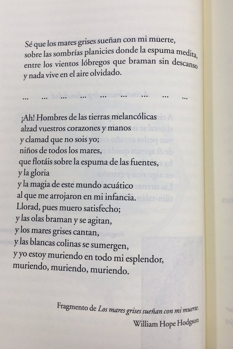 CarcosaGhost's tweet photo. Amo como escribe Hodgson https://t.co/cNyxuoJPU5