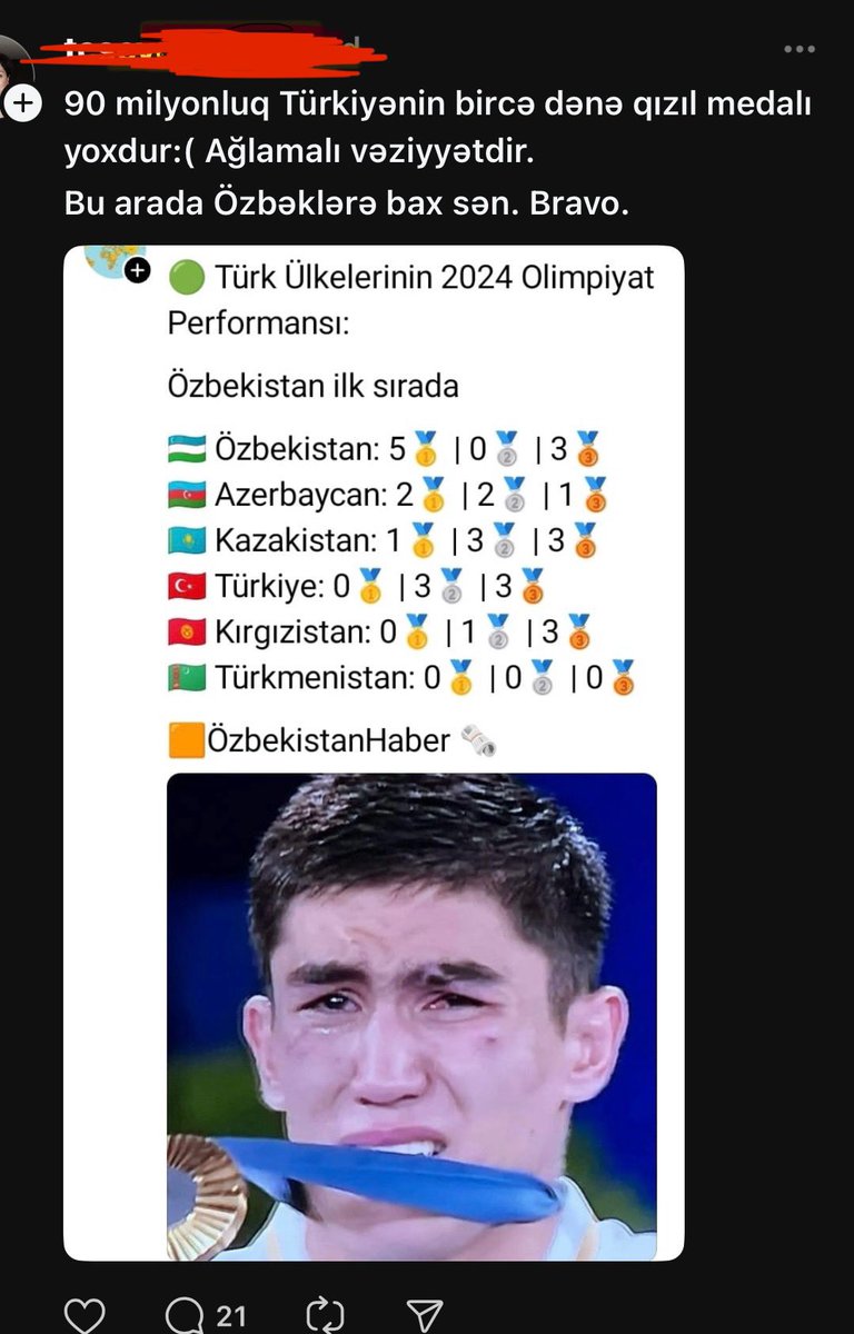 Gönül isterdi ki her zaman daha fazla madalya kazanalım…

#turkiye #olimpiyatlar #spordaulusalbasarimiz