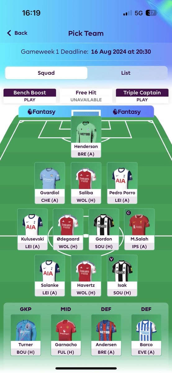 TomBaker89's tweet photo. @FPLGOAT7 https://t.co/hE4gfPKNqF
