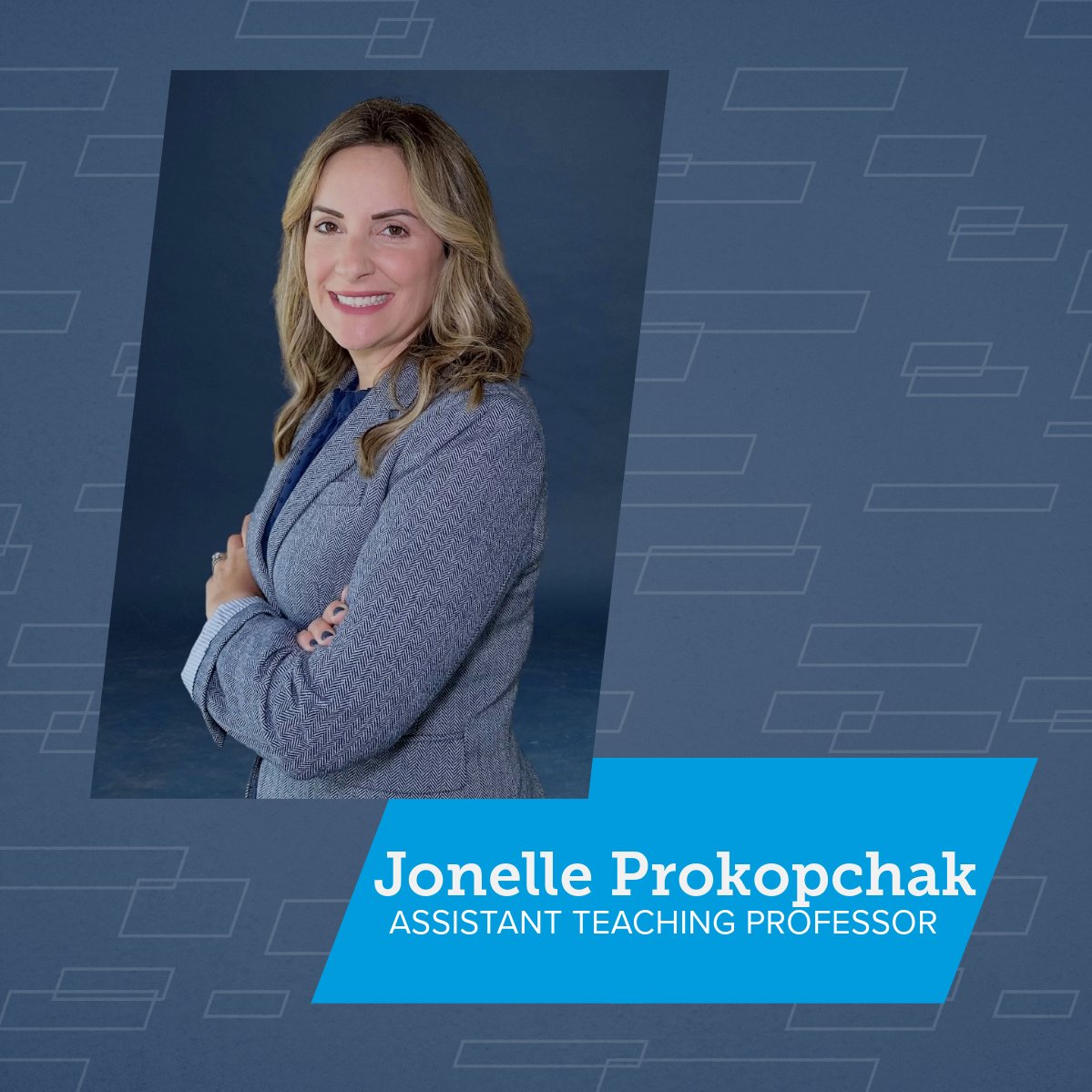 We are excited to welcome Jonelle Prokopchak, CCC-SLP to #pennstateCSD! She will be teaching CSD 311: Clinical Phonetics this fall and will be working with our graduate students as a clinical supervisor in the Speech, Language, and Hearing Clinic. ow.ly/Uqnc50SWKwe