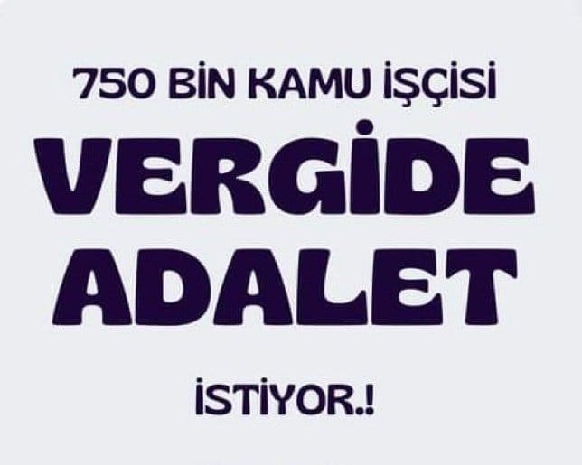 #zordayızgecinemiyoruz
#Kamuişçileri
Ülkemiz için çalışıyor,ama en çok verğiyi işçi olarak yine biz ödüyoruz!