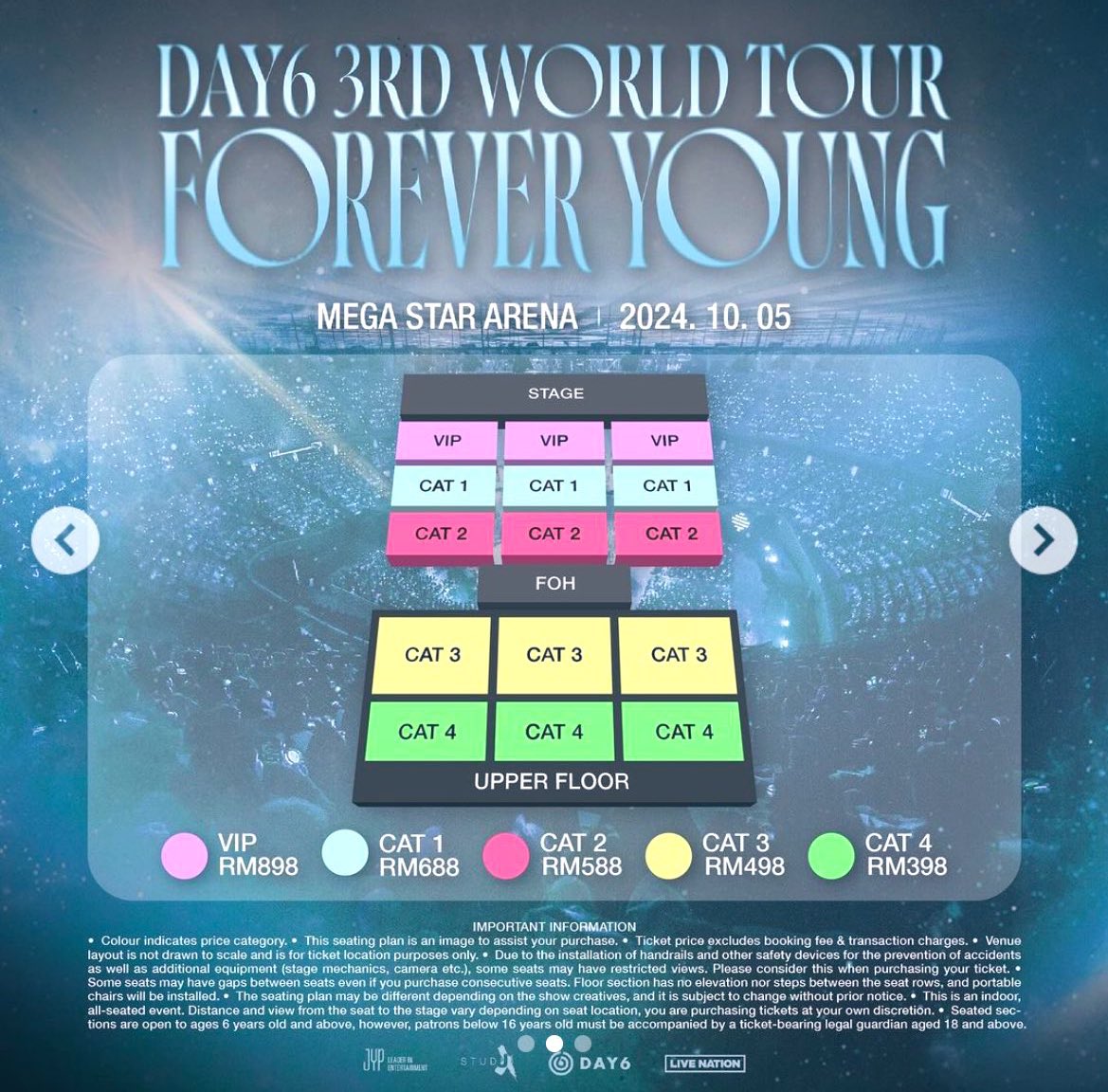 ngonserforlife's tweet image. OPEN TICKETING SERVICE

DAY6 WORLD TOUR - KUALA LUMPUR

— Fee IDR : 250k/tix | Book slot : 50k/tix

❗️ LIMITED SLOT
✅ FULL REFUND
📍 HIGHLY EXPERIENCE  

📩 DM FOR MORE DETAILS

📌for testi cek link bio
#ticketingservices #jastip #trusted #wtsjasawar #jasawar #jastip #Day6