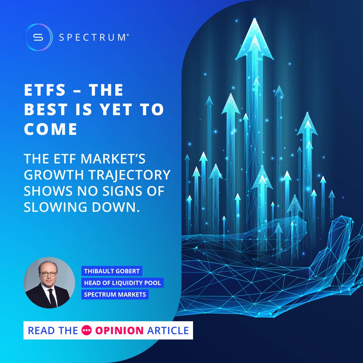 The ETF market's growth trajectory shows no signs of slowing down. With continuous innovations, expanding investment options, and regulatory advancements, the future of ETFs looks brighter than ever. 

Discover More: bit.ly/3X5KC92