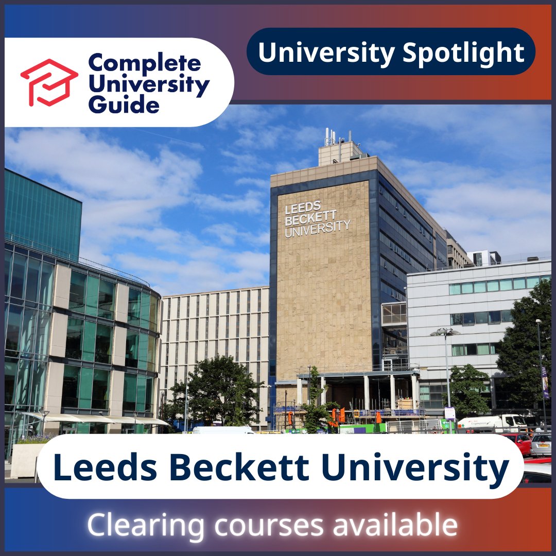 Leeds Beckett provides teaching and research on the issues that matter, from cybercrime to dementia and it makes sure its students get plenty of real-world experience. Could LBU have the Clearing course for you? 👉 bit.ly/3M4A1Vs   #clearing2024