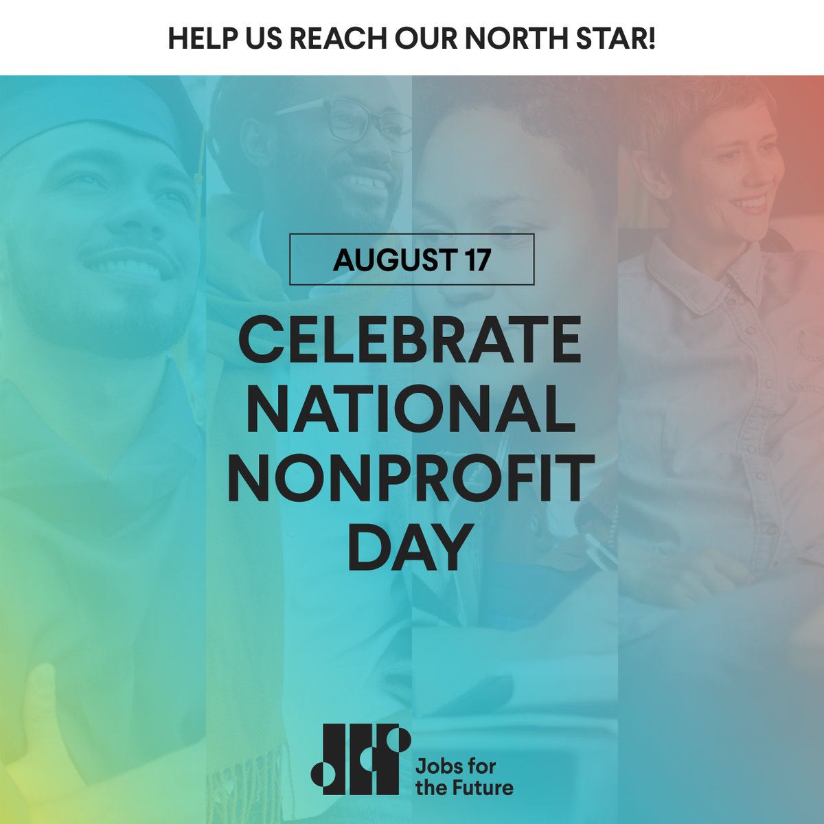 Celebrate #NationalNonprofitDay with a gift that makes a difference! Thank YOU for supporting our mission. Your donation fuels #JFFNorthStar. hubs.la/Q02Lq5dd0 #Give2JFF