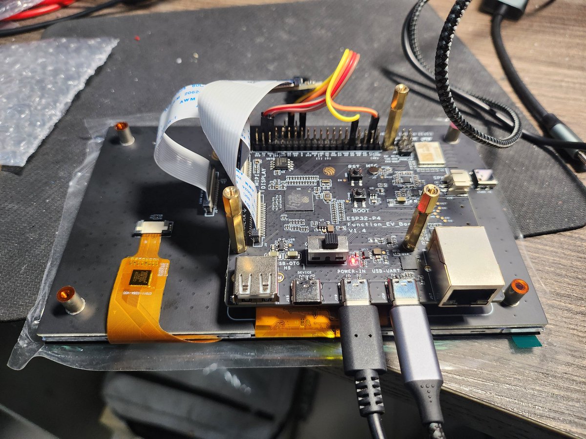 BirdTechstep's tweet image. ESP32-P4 Function EV Board