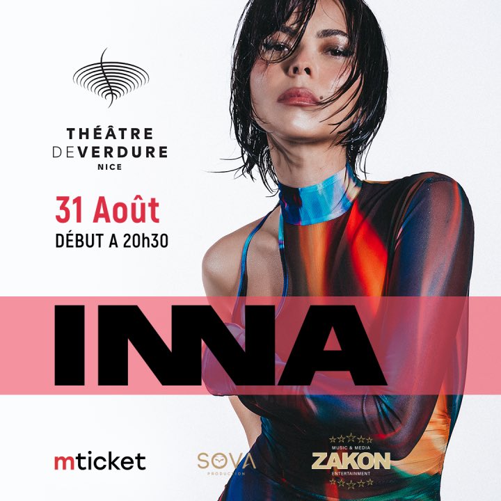 INNA_ClubRocker's tweet photo. France, @inna_ro is coming to you 🇫🇷 
See you there !
https://t.co/4sVWBmNoP0 https://t.co/xocijE2xub