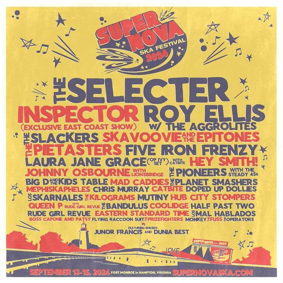 In 2021 we went through two vinyl pressings of our previous album, Afterglow. We've been holding on to a dozen first pressings for a special occasion - and that occasion is we play @SuperNovaSka in a month!!

Friday is the last day to get your weekend passes! See you there?!