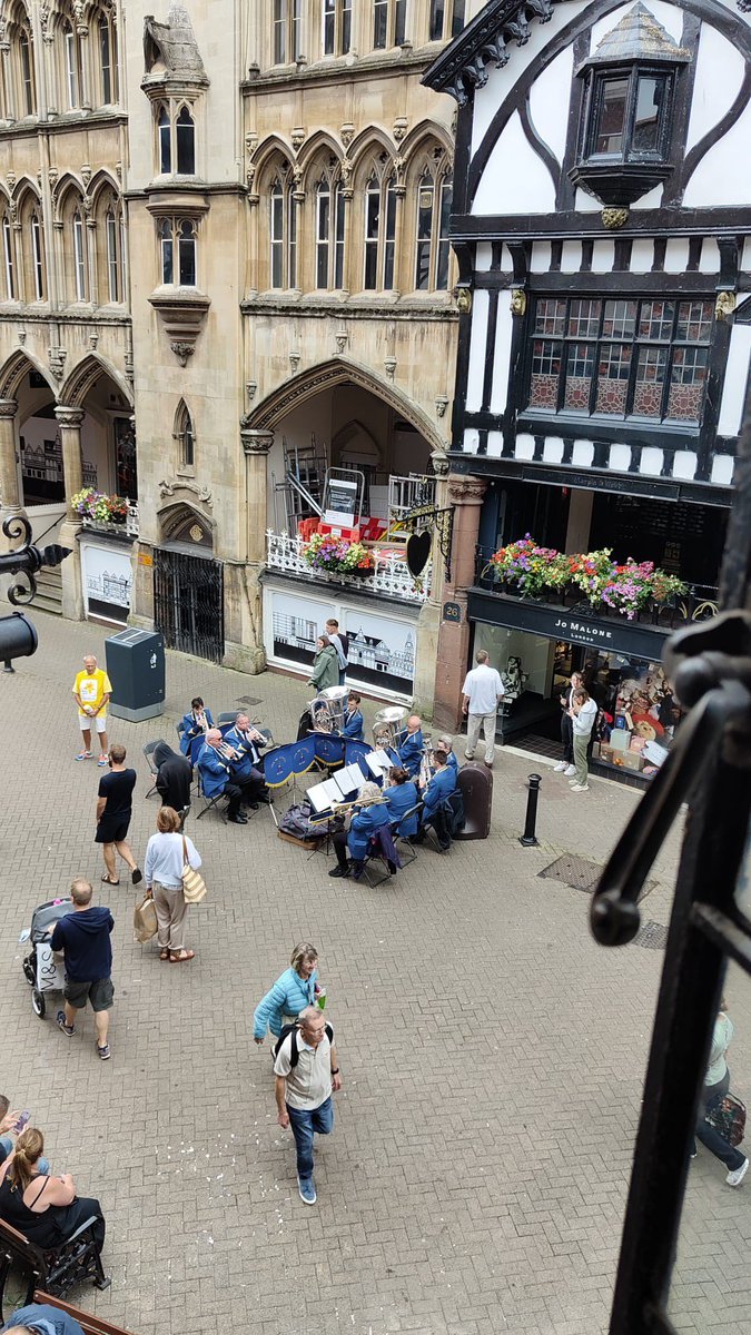 We were joined by members of the fabulous City of Chester Bluecoat Band on Saturday 10th August for our Chester street collection. They helped us to raise £843.36. A big thank you to you and to all the  Volunteer collectors  who gave their time. From the Chester Fundraising Group
