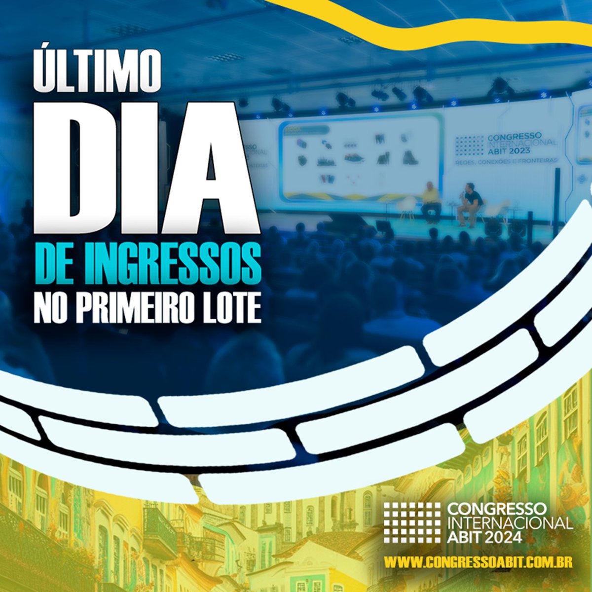 Aproveitem os preços promocionais. Link para inscrições: congressoabit.com.br/cont/inscricoes